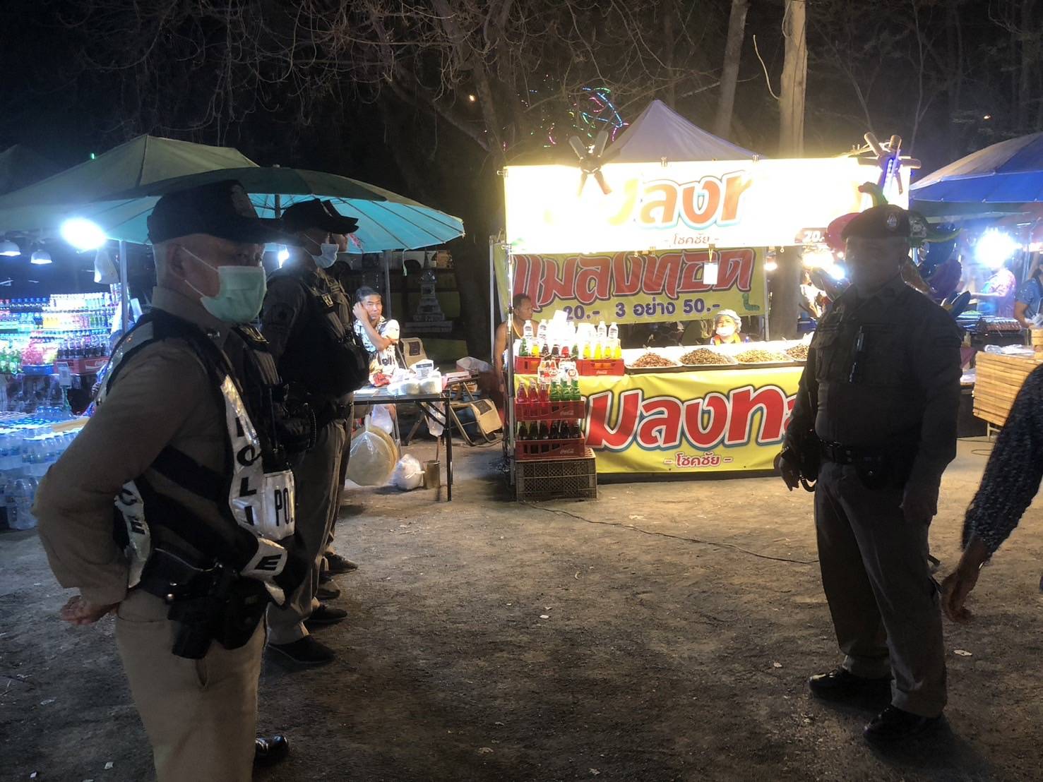 รักษาความสงบเรียบร้อยงานวัดวิเวกวนาราม