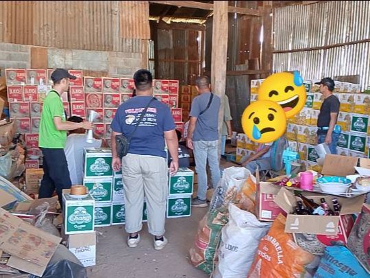 ร่วมกันจับกุมผู้กระทำผิดลักลอบเล่นการพนัน