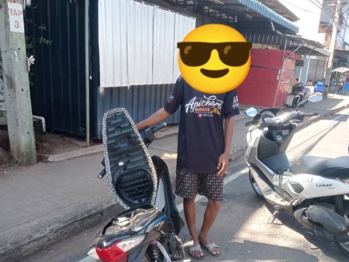 เจ้าหน้าที่ตำรวจจราจร สภ.ครบุรี  ร่วมกันจับกุมรถจักรยานยนต์ก่อให้เกิดเสียงดังเกินเกณฑ์