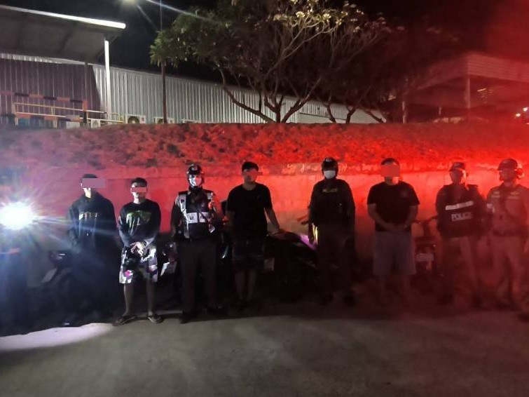 ตรวจยึดรถจักรยานยนต์ท่อเสียงดังเกินกว่ากฎหมายกำหนด