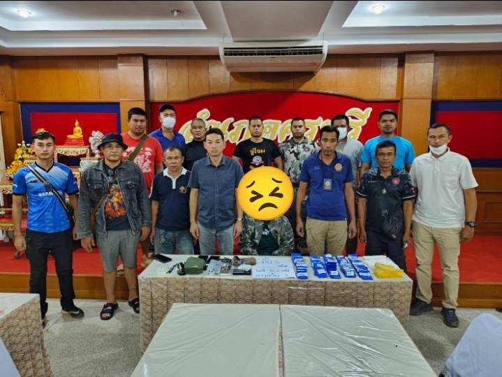 ชุดสืบสวน สภ.ครบุรี ร่วมกับเจ้าหน้าที่ฝ่ายปกครองอำเภอครบุรีร่วมกันจับกุมผู้กระทำผิดในเขตพื้นที่