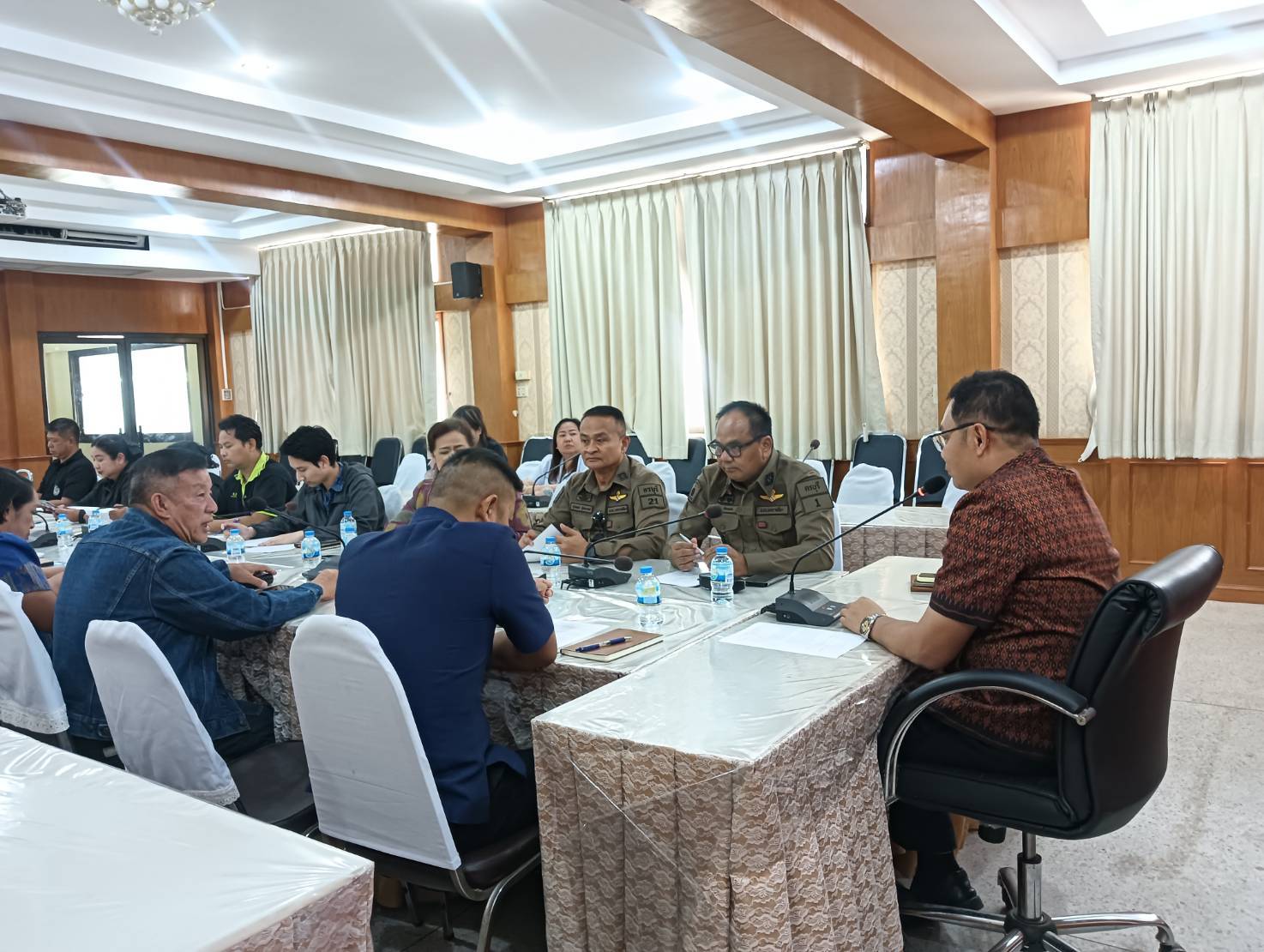 ประชุมเตรียมการจัดกิจกรรมวิ่งคบไฟ 4 มุมเมือง