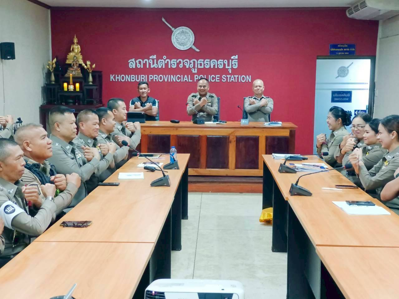 ประชุมเพื่อชี้แจงข้าราชการ ข้อสั่งการของผู้บังคับบัญชา และชี้แจง ITA ประจำปีงบประมาณ พ.ศ.2569