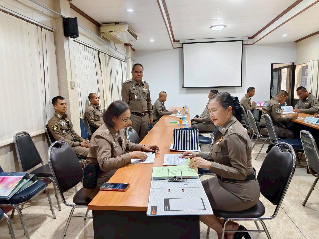 สภ.ครบุรี รับการตรวจราชการประจำปีงบประมาณ พ.ศ.2569