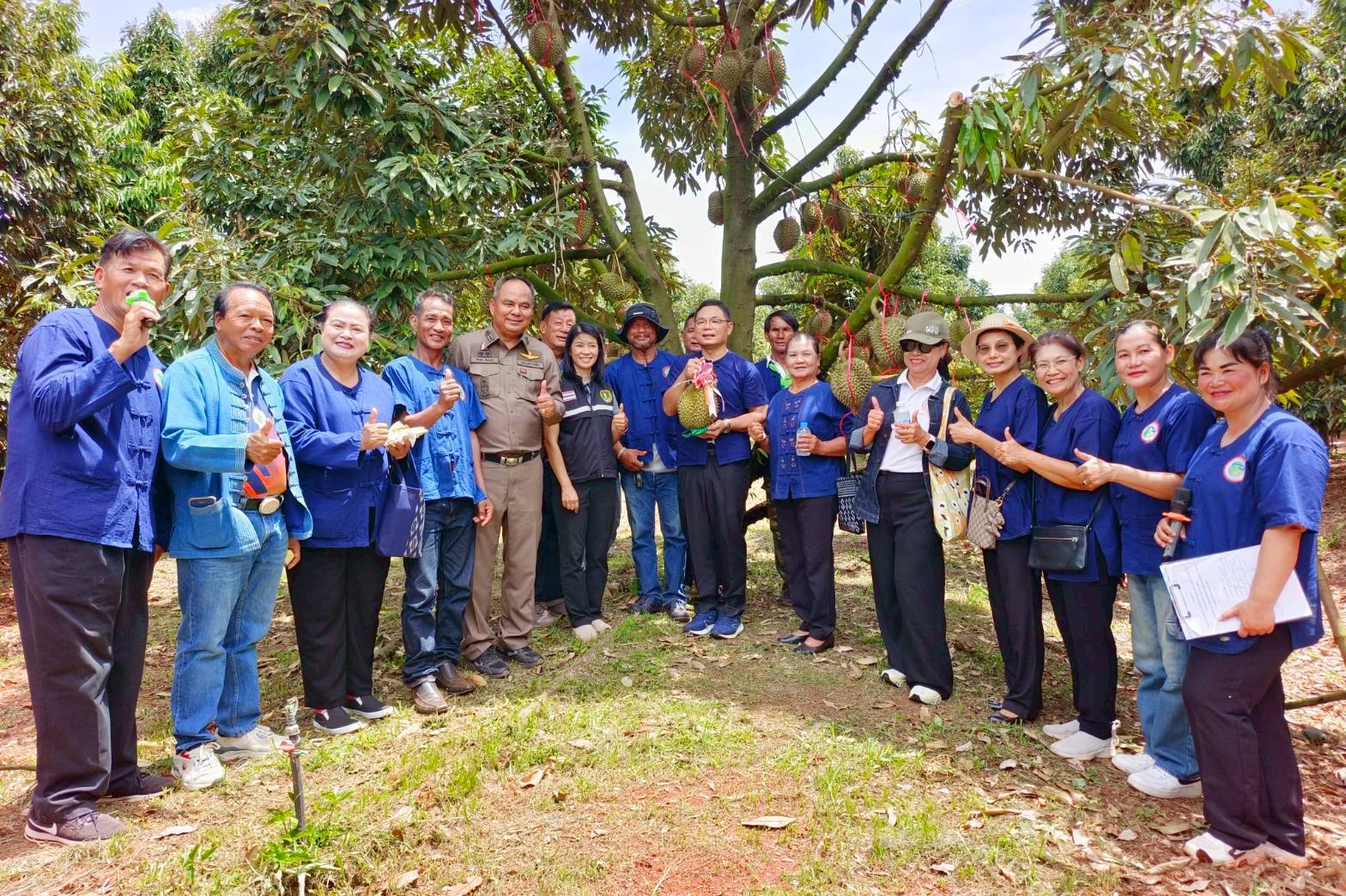 ร่วมงานแถลงการจัดงาน ทุเรียนต้นน้ำมูลโคราชและของดีครบุรี ครั้งที่ 4