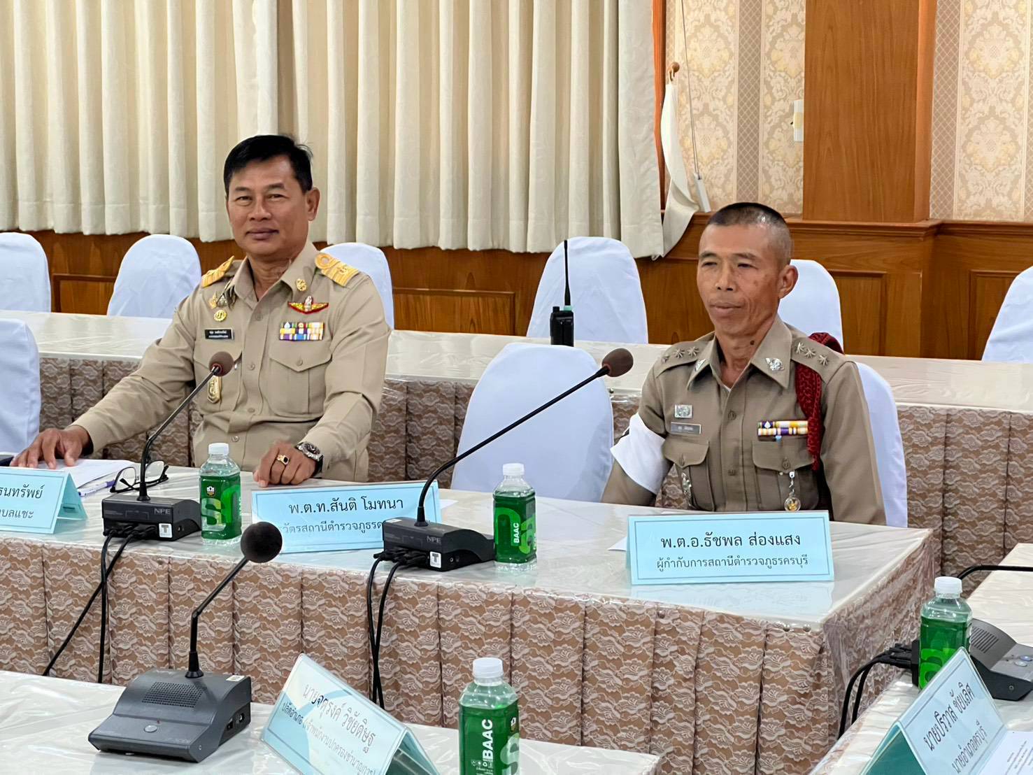 ร่วมประชุมคณะกรรมการศูนย์ปฏิบัติการป้องกันและลดอุบัติเหตุทางถนน